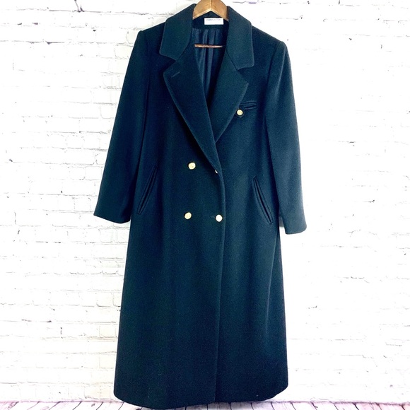 Forecaster of Boston Jackets & Blazers - Forecaster Black Wool Long Coat Size 11/12